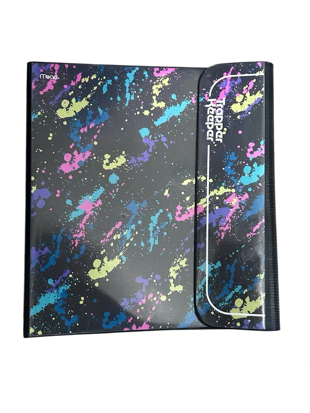 Vintage Mead Trapper Keeper Galaxy Splash Design
